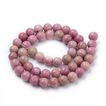 Load image into Gallery viewer, Strand of Natural 8mm Rhodochrosite Beads