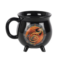 Load image into Gallery viewer, Beltane Colour Changing Cauldron Mug by Anne Stokes