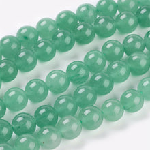 Load image into Gallery viewer, Green Aventurine Grade A Plain Round Beads 10mm