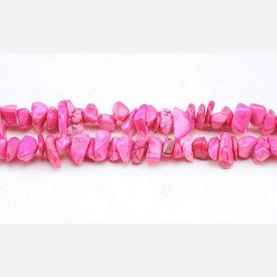1 x Strand Pink Magnesite Beads Chips 5-8mm