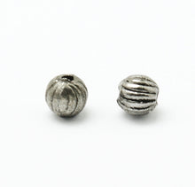 Load image into Gallery viewer, Pack of 30 Tibetan Style Antique Silver Melon Shape Spacers