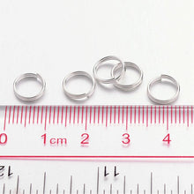Load image into Gallery viewer, Pack of 200 Iron Split Rings, 8 x 1.4mm