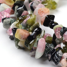 Load image into Gallery viewer, 1 Strand (200+) Natural Mixed Tourmaline Gemstone Chips 5 - 8mm