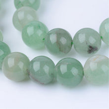 Load image into Gallery viewer, Natural Green Aventurine 8mm Loose Beads Round