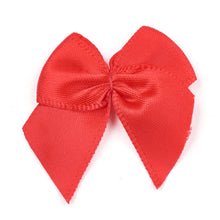 Load image into Gallery viewer, Pack of 30 Polyester Bowknot Bows 3.5cm - Red