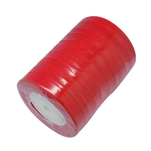 Sheer Organza Ribbon Crimson 12mm - 45 Mtr Roll