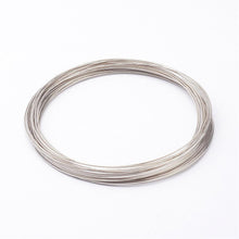 Load image into Gallery viewer, Steel Memory Wire, Nickel Free, 115mm x 1mm, 20 Circles