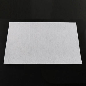Polyester Felt Sheets Non Woven White 30x30cm Square Pack of 2
