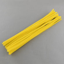 Load image into Gallery viewer, Pack of 50 Yellow Pipe Cleaners, Chenille Craft Wire