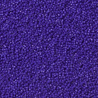 TOHO Japanese Seed Beads,10g approx 3000 Beads, Round, 15/0 Opaque - Navy Blue