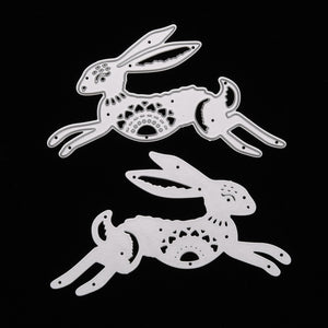 Carbon Steel Cutting Dies Stencils, Scrapbooking, Card Making, Easter Bunny