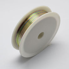 Load image into Gallery viewer, 1 x Copper Jewellery Multi Colour, Rainbow Craft Wire 21 Metre x 0.3mm Roll