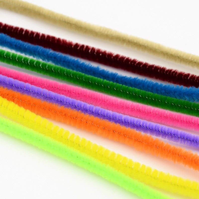 Pack of 90+ Mixed Pipe Cleaners, Chenille Craft Wire