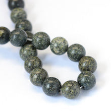 Load image into Gallery viewer, 15&quot; Strand Green Lace Stone 6mm Round Gemstone Beads