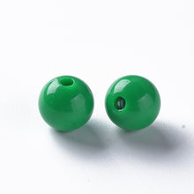 Load image into Gallery viewer, Pack of 200 Opaque Acrylic 8mm Round Large Hole Beads - Mixed