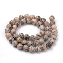 Load image into Gallery viewer, Strand of Natural Feldspar Round Beads - 6mm